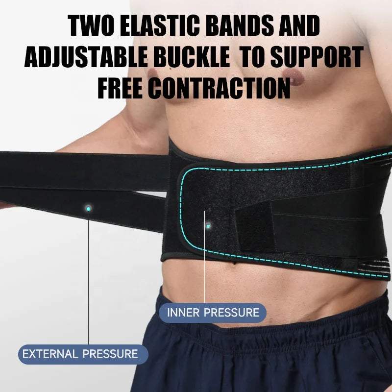 Adjustable Back Brace – Lumbar Support for Pain Relief
