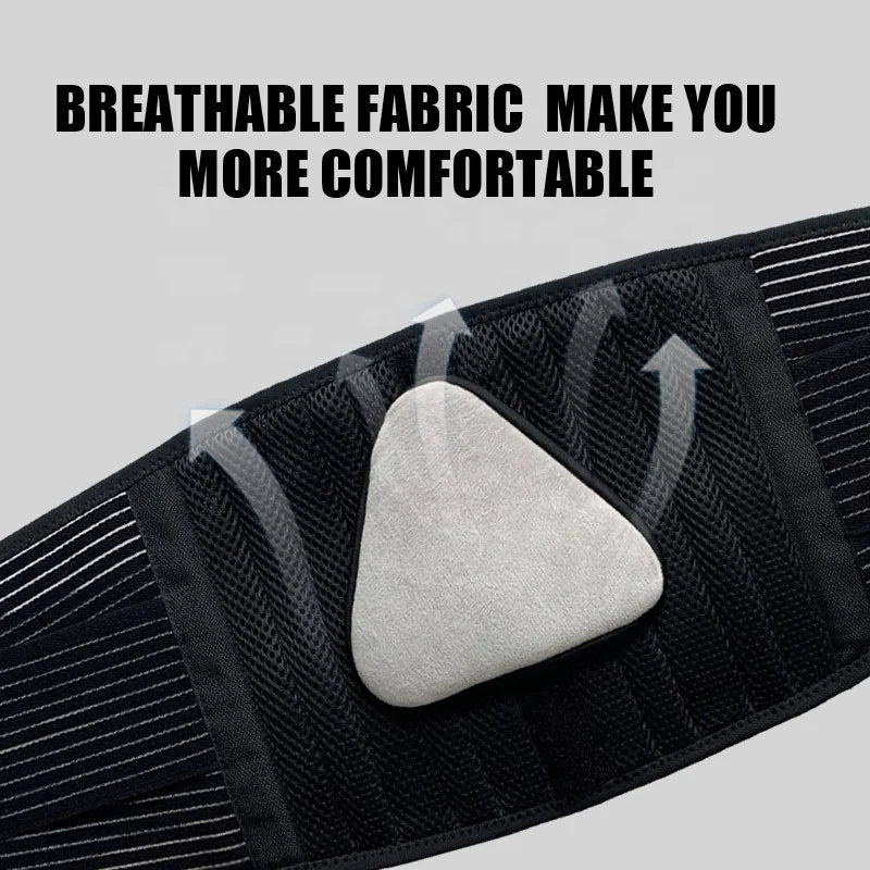 Adjustable Back Brace – Lumbar Support for Pain Relief
