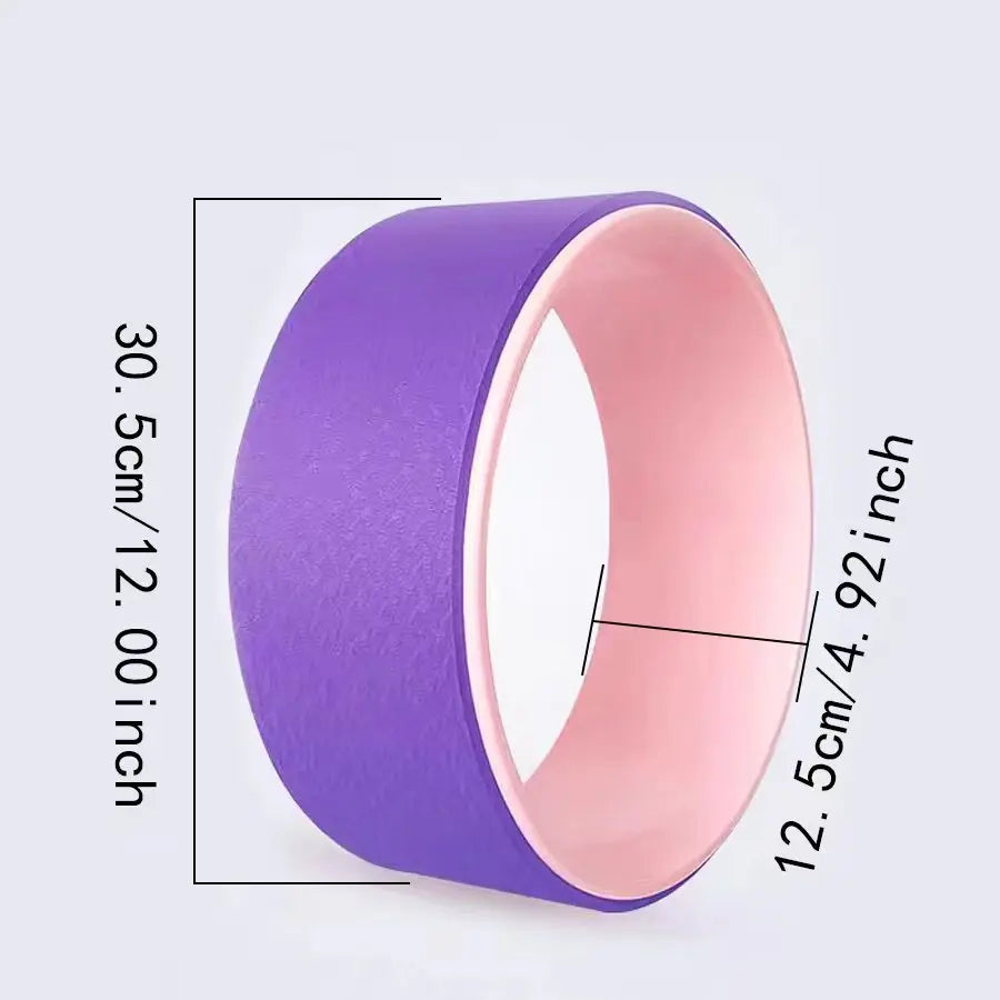 Yoga Wheel – Backbend & Pilates Circle for Home Workouts