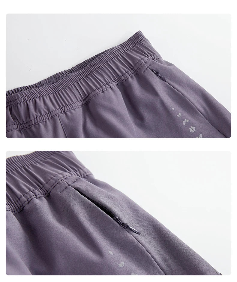 Women’s Summer Yoga Shorts – Quick-Dry 2-in-1 Fitness Pants