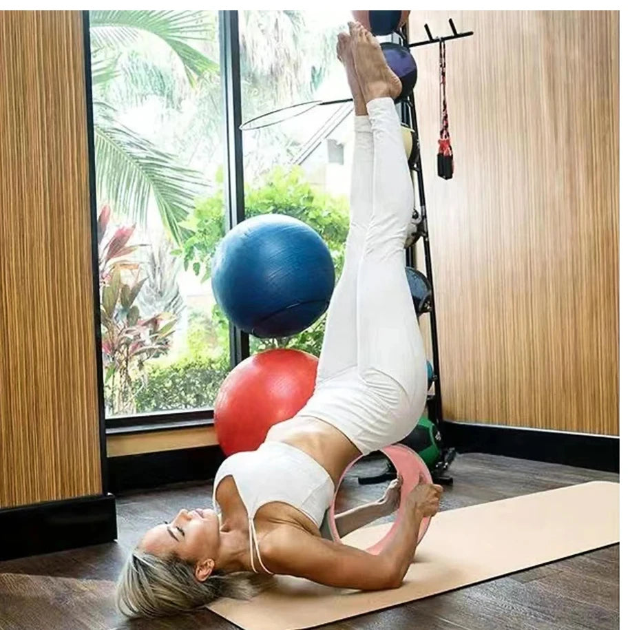 Yoga Wheel – Backbend & Pilates Circle for Home Workouts