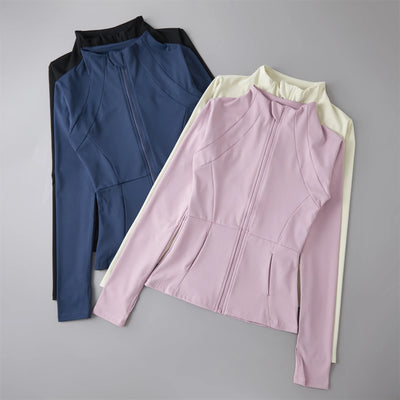 Women’s Sports Windbreaker – Long Sleeve Workout Top