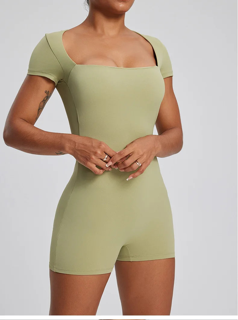 Yoga Bodysuit – One-Piece Activewear for Women