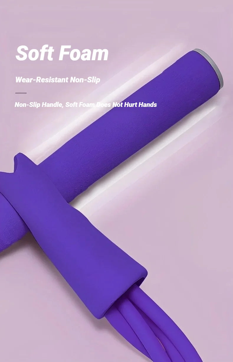 Four-Tube Pedal Tensioner – Multi-Functional Home Fitness