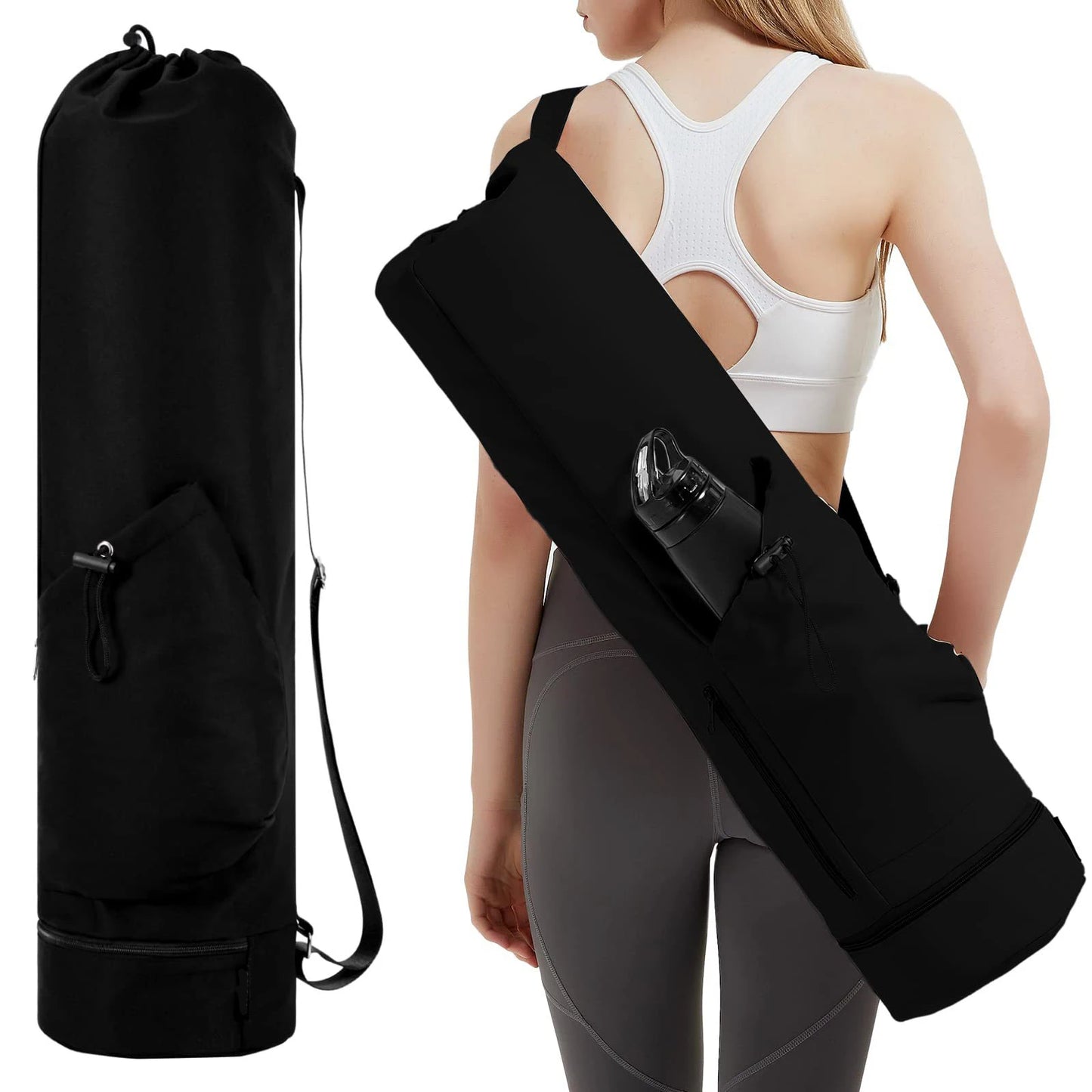 Yoga Mat Bag – Shoulder Strap with Water & Wet Pocket