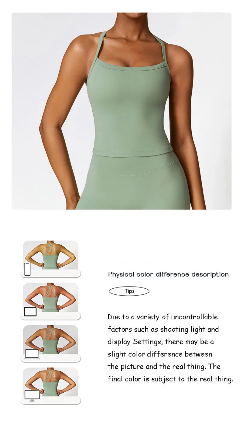 Workout Vest for Women – Sleeveless Fitness Top