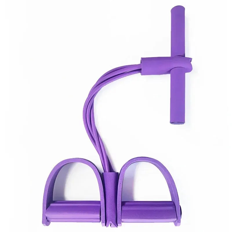 Four-Tube Pedal Tensioner – Multi-Functional Home Fitness