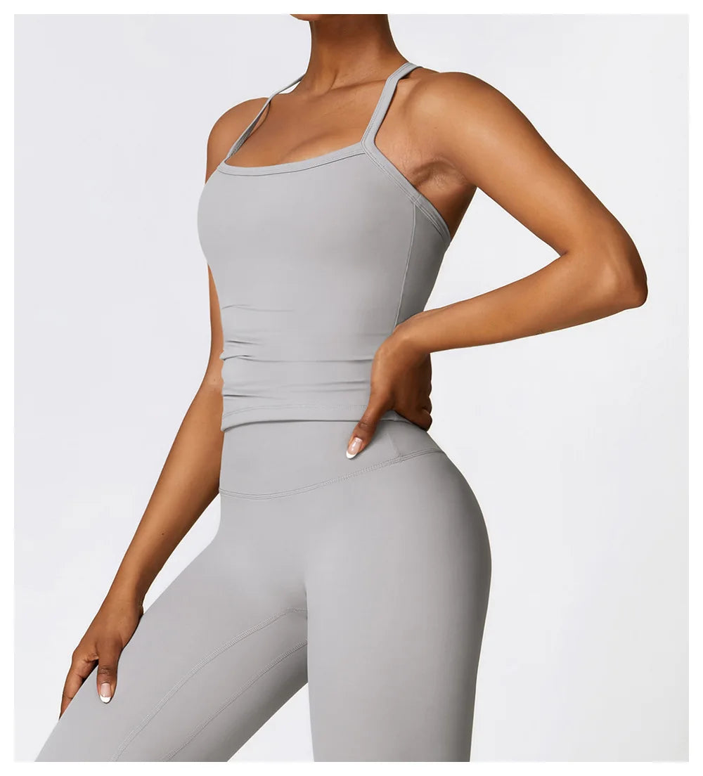 Workout Vest for Women – Sleeveless Fitness Top