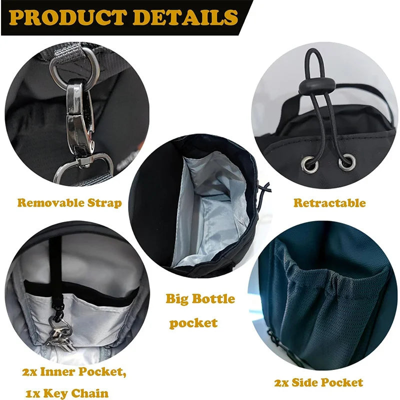 Magnetic Gym Bag – Large Capacity & Phone Pocket