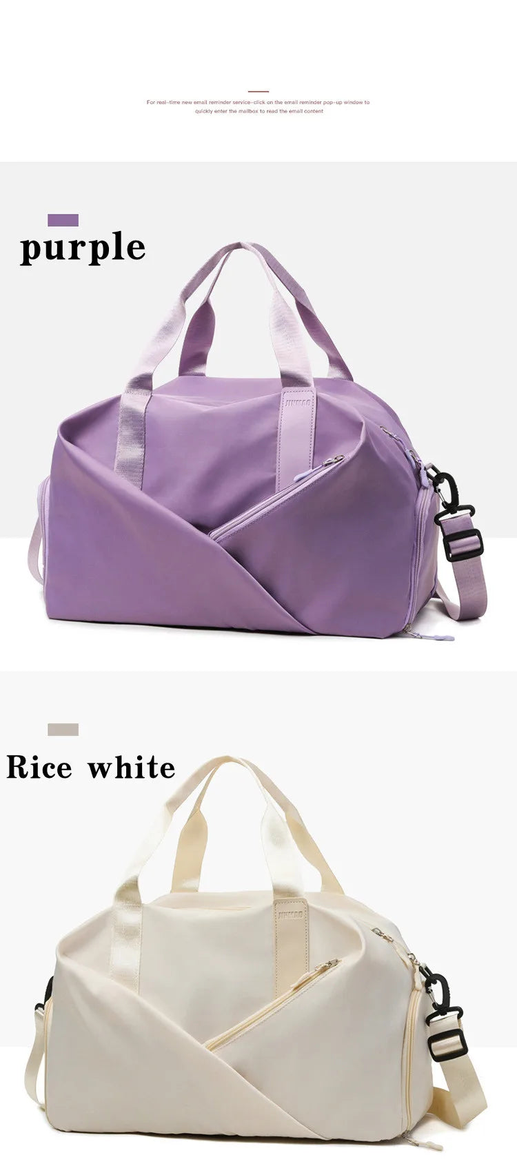 Fitness & Weekend Bag – Handbag, Training & Sport Bag