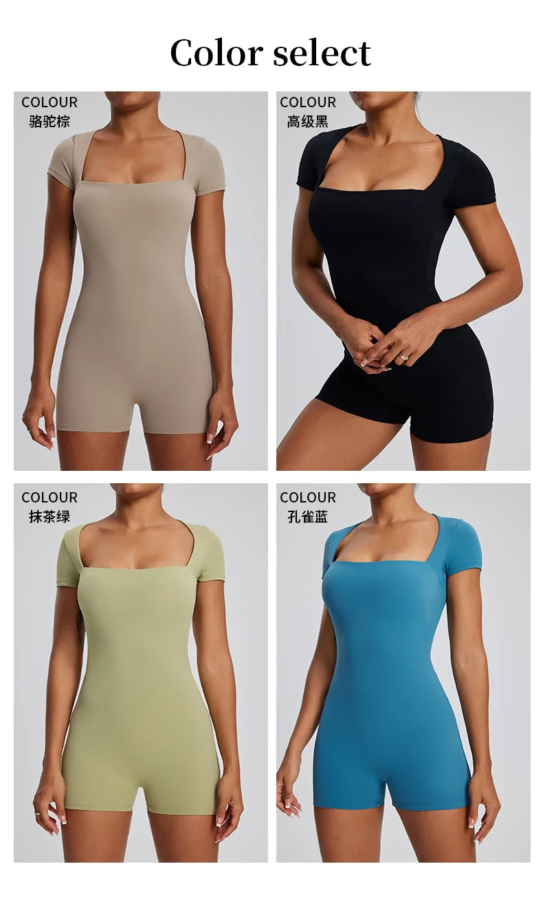Yoga Bodysuit – One-Piece Activewear for Women