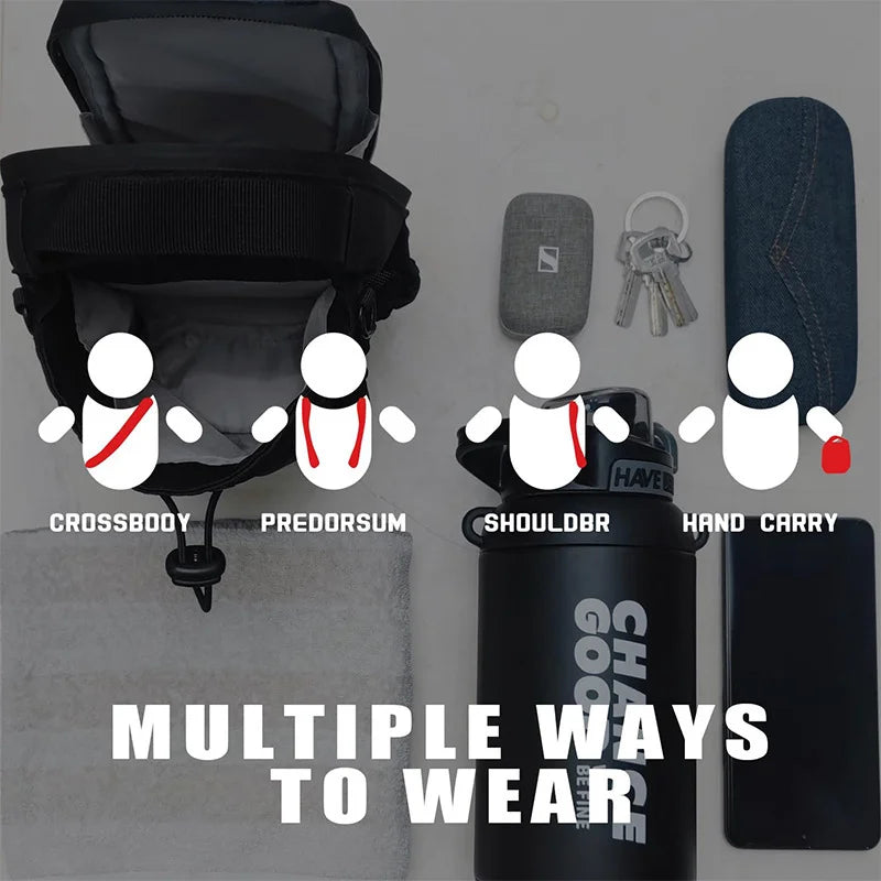Magnetic Gym Bag – Large Capacity & Phone Pocket