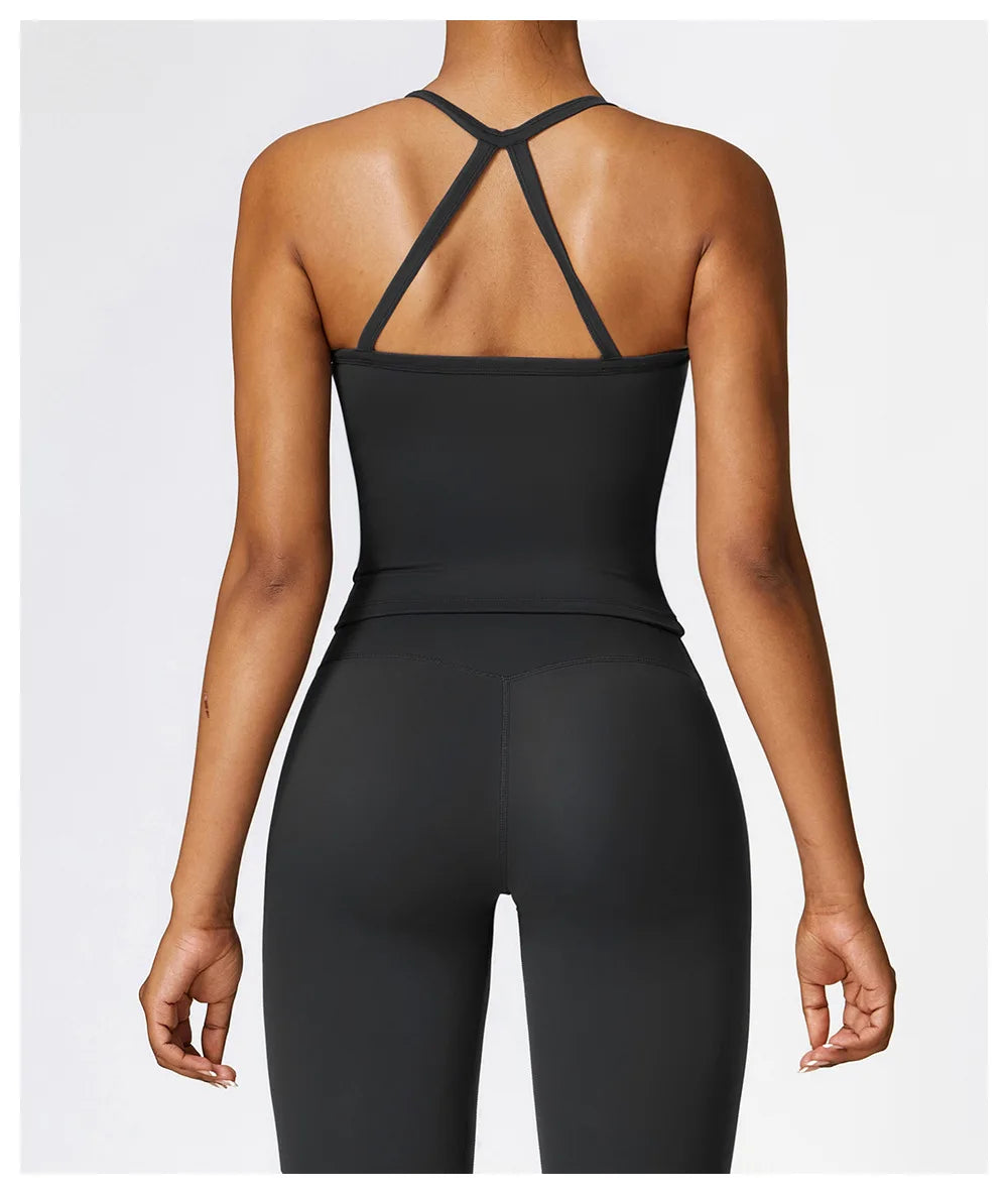 Workout Vest for Women – Sleeveless Fitness Top