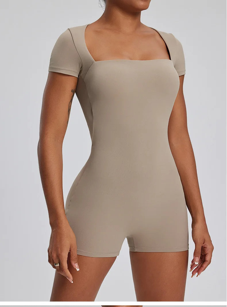 Yoga Bodysuit – One-Piece Activewear for Women