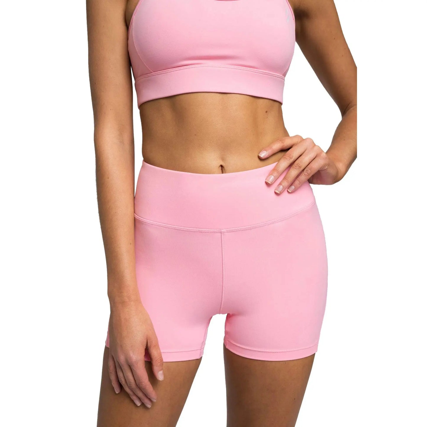 Women’s Yoga Set – Seamless Bra + Shorts Workout Outfit