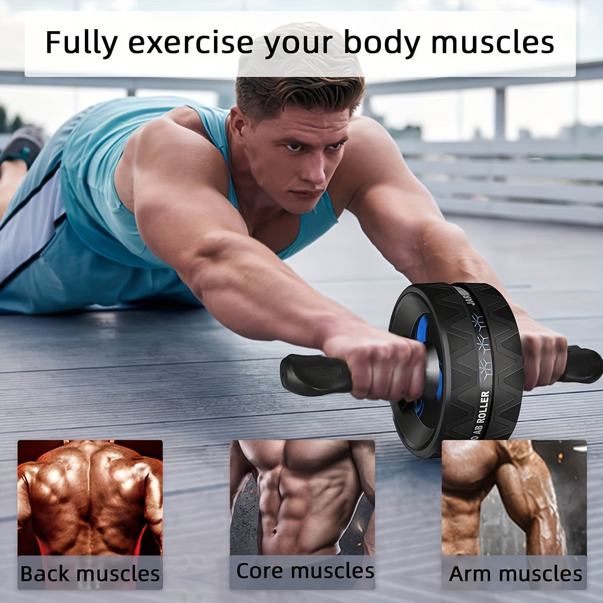 Abdominal Wheel – Tummy Tuck & Muscle Builder