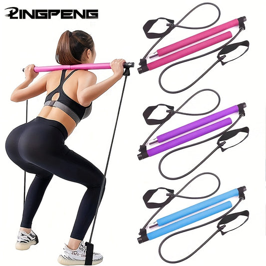 Multifunctional Pilates Bar – Full-Body Resistance Trainer