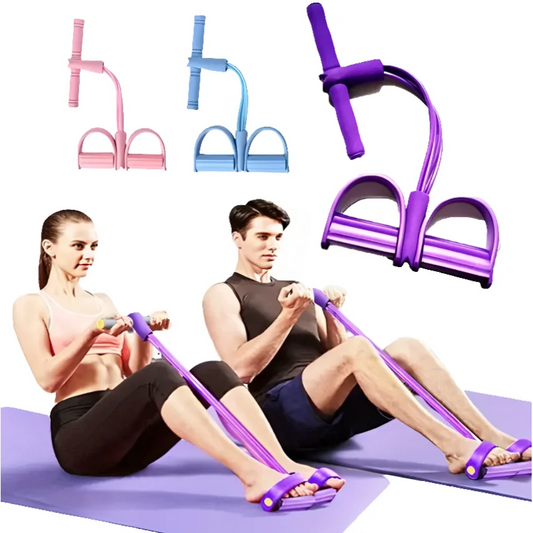 Four-Tube Pedal Tensioner – Multi-Functional Home Fitness